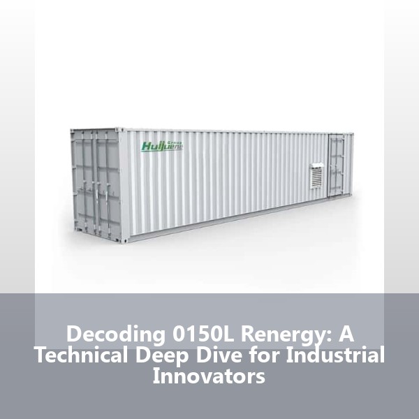 Decoding 0150L Renergy: A Technical Deep Dive for Industrial Innovators