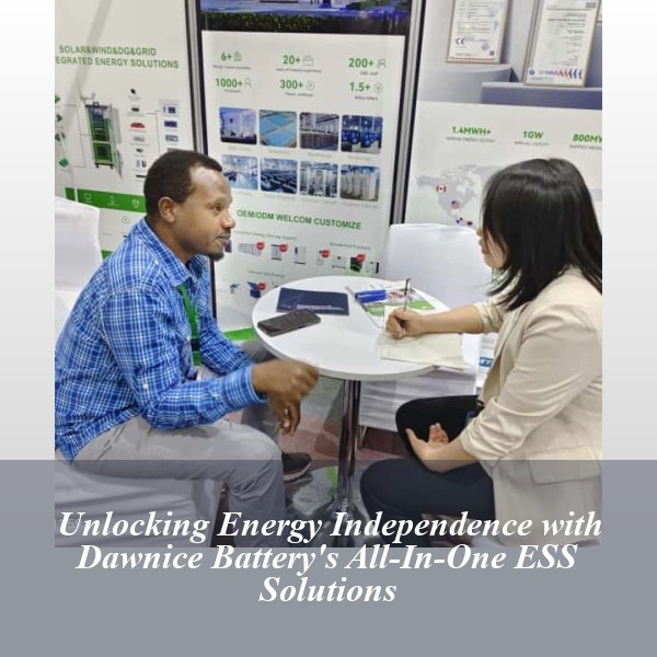 Unlocking Energy Independence with Dawnice Battery's All-In-One ESS Solutions