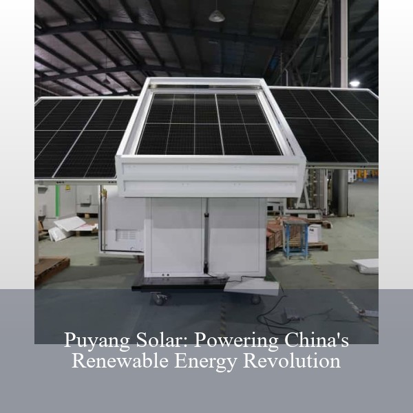 Puyang Solar: Powering China's Renewable Energy Revolution