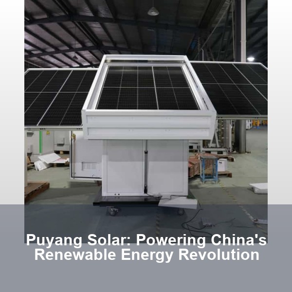 Puyang Solar: Powering China's Renewable Energy Revolution