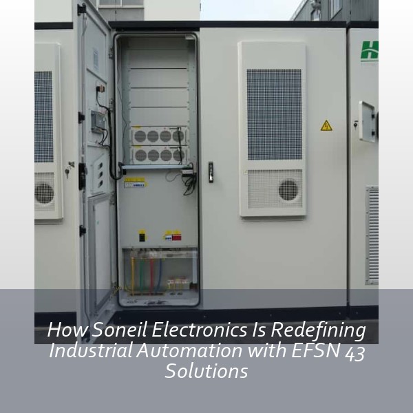 How Soneil Electronics Is Redefining Industrial Automation with EFSN 43 Solutions