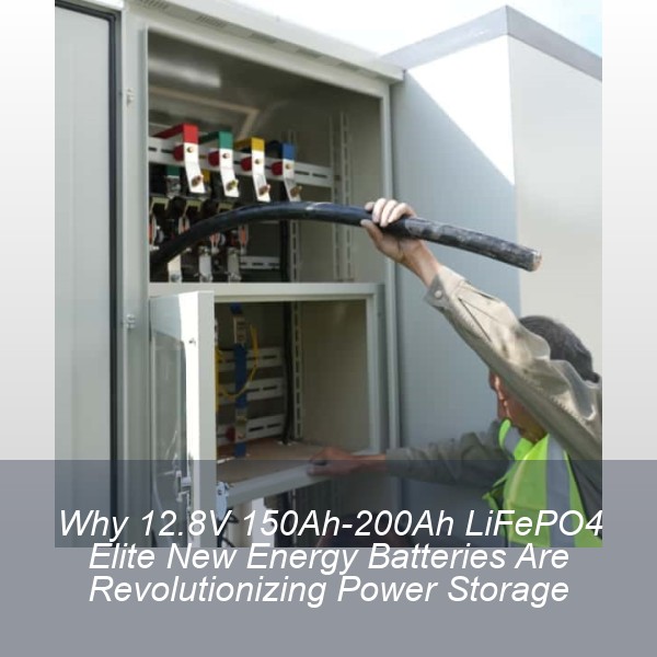 Why 12.8V 150Ah-200Ah LiFePO4 Elite New Energy Batteries Are Revolutionizing Power Storage