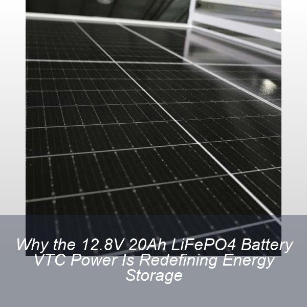Why the 12.8V 20Ah LiFePO4 Battery VTC Power Is Redefining Energy Storage