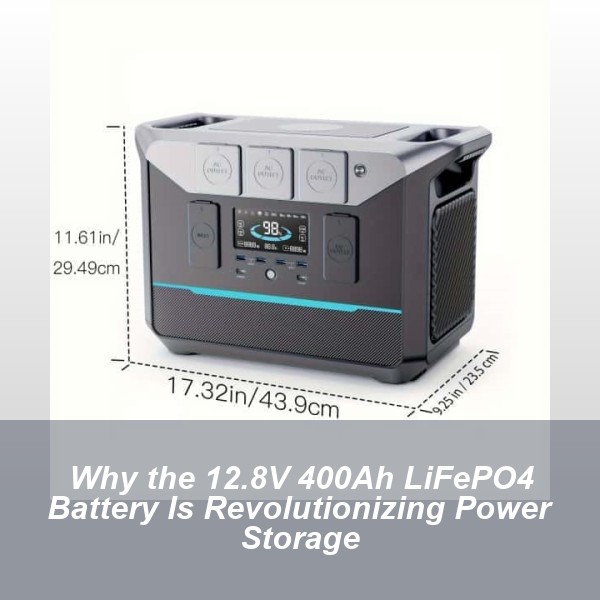 Why the 12.8V 400Ah LiFePO4 Battery Is Revolutionizing Power Storage