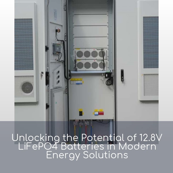 Unlocking the Potential of 12.8V LiFePO4 Batteries in Modern Energy Solutions