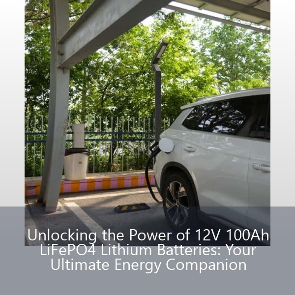 Unlocking the Power of 12V 100Ah LiFePO4 Lithium Batteries: Your Ultimate Energy Companion