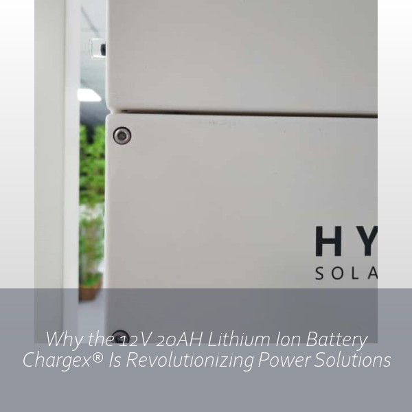 Why the 12V 20AH Lithium Ion Battery Chargex® Is Revolutionizing Power Solutions