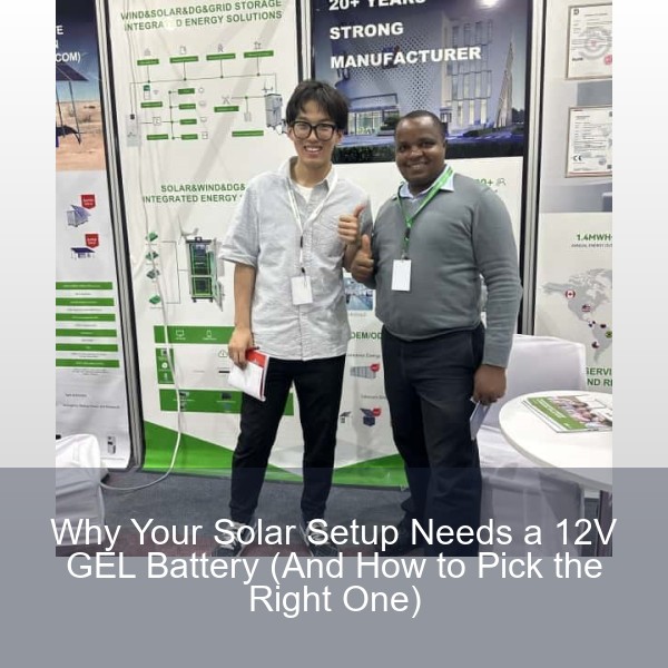 Why Your Solar Setup Needs a 12V GEL Battery (And How to Pick the Right One)