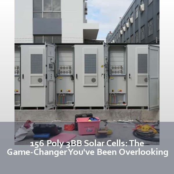 156 Poly 3BB Solar Cells: The Game-Changer You've Been Overlooking