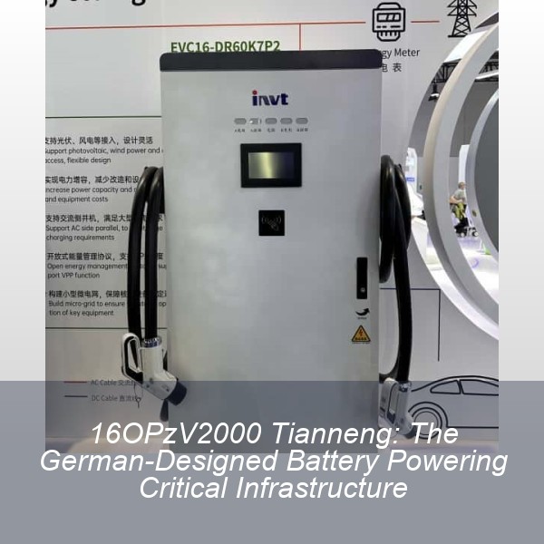 16OPzV2000 Tianneng: The German-Designed Battery Powering Critical Infrastructure