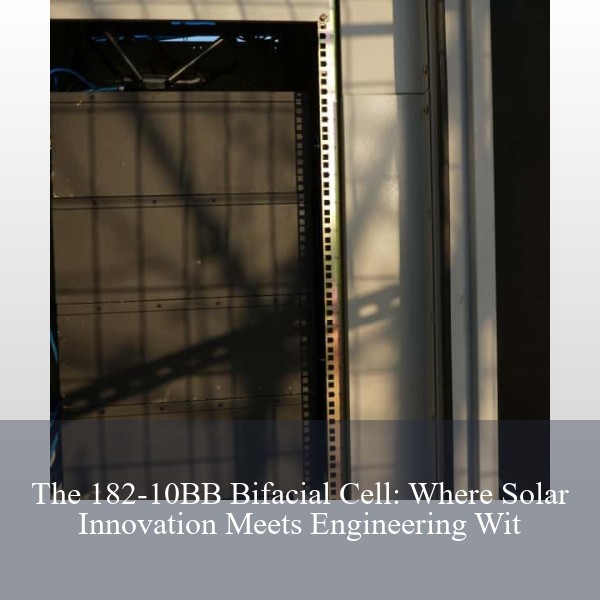 The 182-10BB Bifacial Cell: Where Solar Innovation Meets Engineering Wit