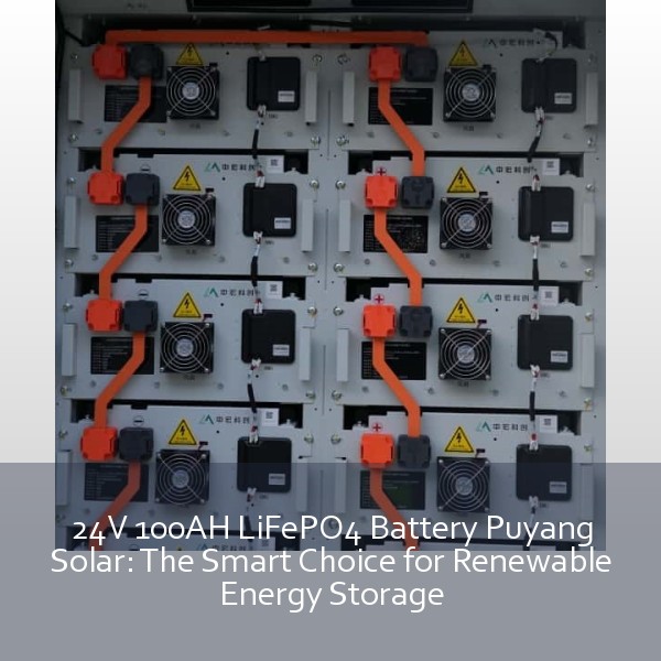 24V 100AH LiFePO4 Battery Puyang Solar: The Smart Choice for Renewable Energy Storage