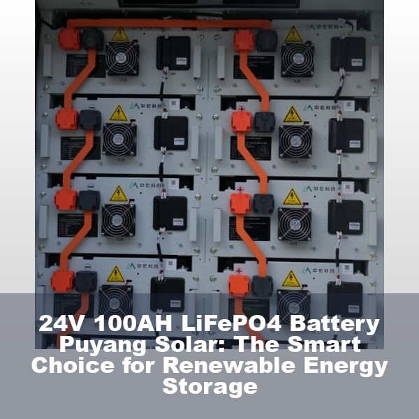 24V 100AH LiFePO4 Battery Puyang Solar: The Smart Choice for Renewable Energy Storage
