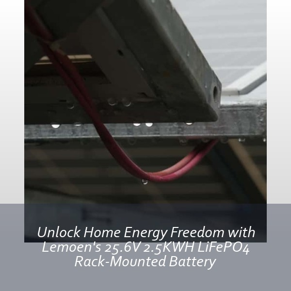 Unlock Home Energy Freedom with Lemoen's 25.6V 2.5KWH LiFePO4 Rack-Mounted Battery