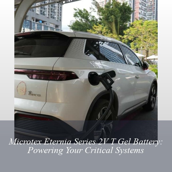 Microtex Eternia Series 2V T Gel Battery: Powering Your Critical Systems