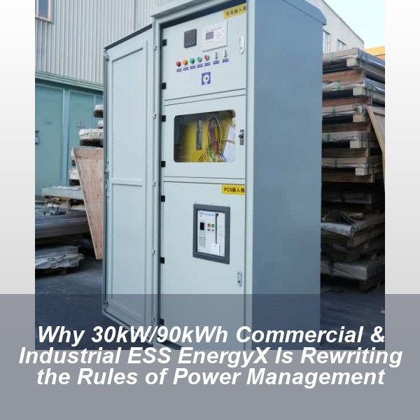 Why 30kW/90kWh Commercial & Industrial ESS EnergyX Is Rewriting the Rules of Power Management