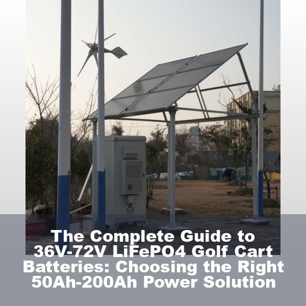 The Complete Guide to 36V-72V LiFePO4 Golf Cart Batteries: Choosing the Right 50Ah-200Ah Power Solution