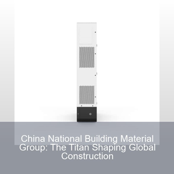 China National Building Material Group: The Titan Shaping Global Construction