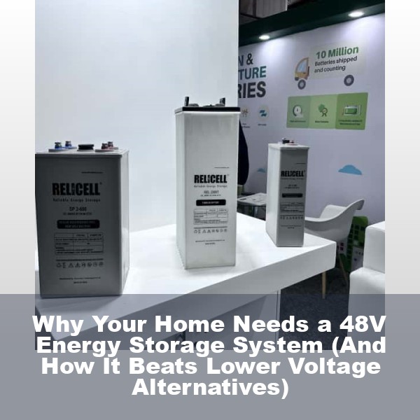 Why Your Home Needs a 48V Energy Storage System (And How It Beats Lower Voltage Alternatives)