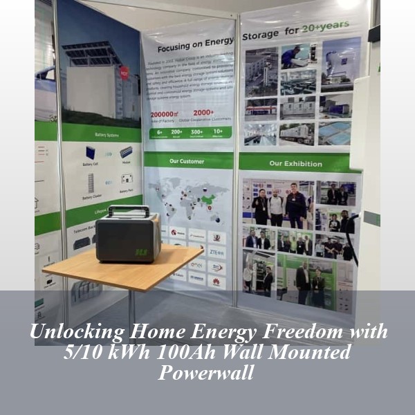Unlocking Home Energy Freedom with 5/10 kWh 100Ah Wall Mounted Powerwall