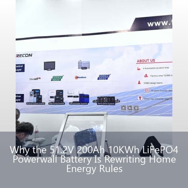 Why the 51.2V 200Ah 10KWh LiFePO4 Powerwall Battery Is Rewriting Home Energy Rules