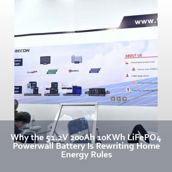Why the 51.2V 200Ah 10KWh LiFePO4 Powerwall Battery Is Rewriting Home Energy Rules