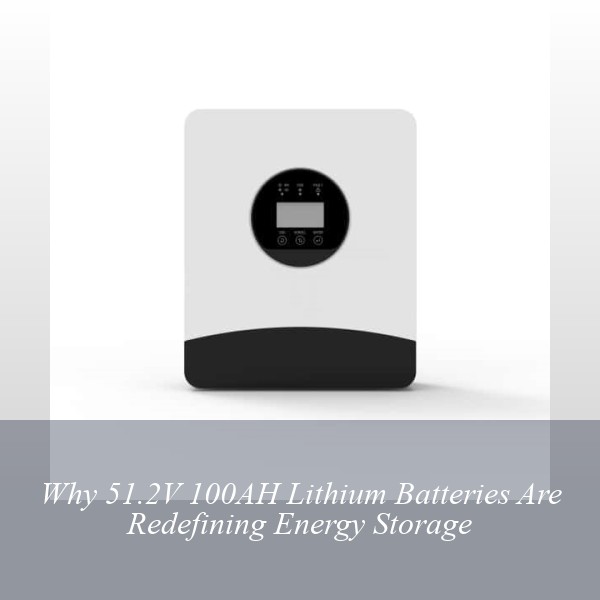 Why 51.2V 100AH Lithium Batteries Are Redefining Energy Storage