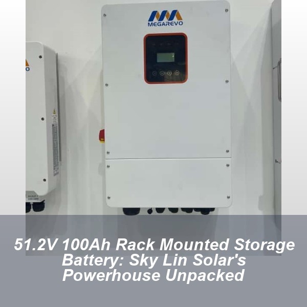 51.2V 100Ah Rack Mounted Storage Battery: Sky Lin Solar's Powerhouse Unpacked
