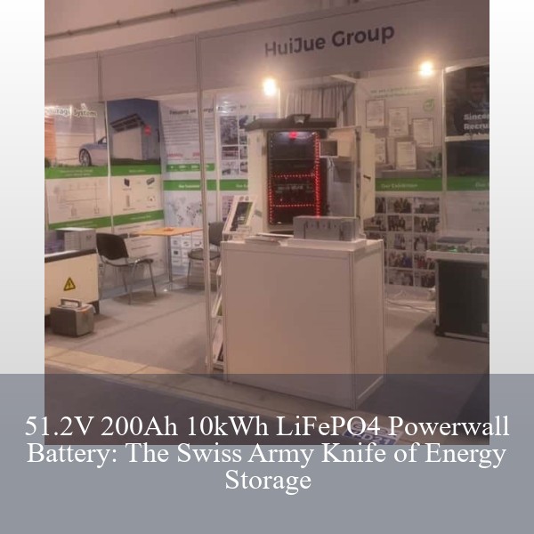 51.2V 200Ah 10kWh LiFePO4 Powerwall Battery: The Swiss Army Knife of Energy Storage