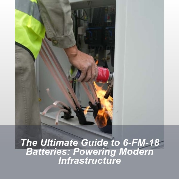 The Ultimate Guide to 6-FM-18 Batteries: Powering Modern Infrastructure