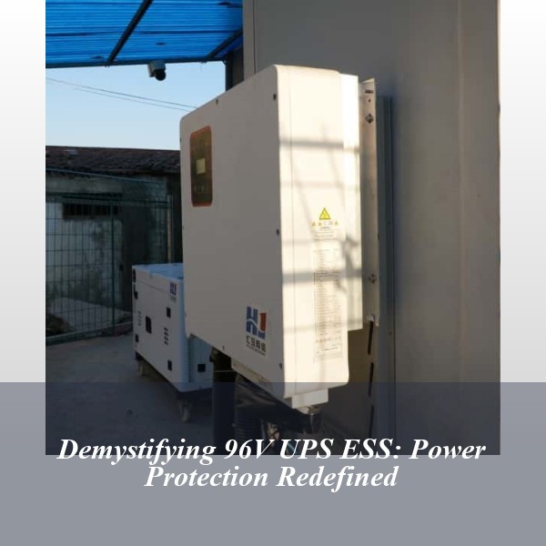 Demystifying 96V UPS ESS: Power Protection Redefined
