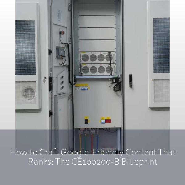 How to Craft Google-Friendly Content That Ranks: The CE100200-B Blueprint