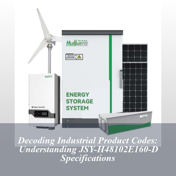 Decoding Industrial Product Codes: Understanding JSY-H48102E160-D Specifications