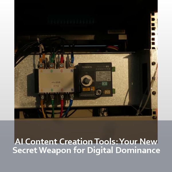 AI Content Creation Tools: Your New Secret Weapon for Digital Dominance