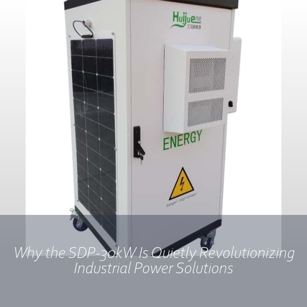 Why the SDP-30kW Is Quietly Revolutionizing Industrial Power Solutions