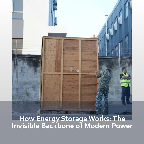 How Energy Storage Works: The Invisible Backbone of Modern Power