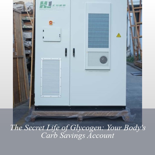 The Secret Life of Glycogen: Your Body's Carb Savings Account