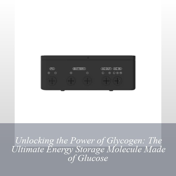 Unlocking the Power of Glycogen: The Ultimate Energy Storage Molecule Made of Glucose