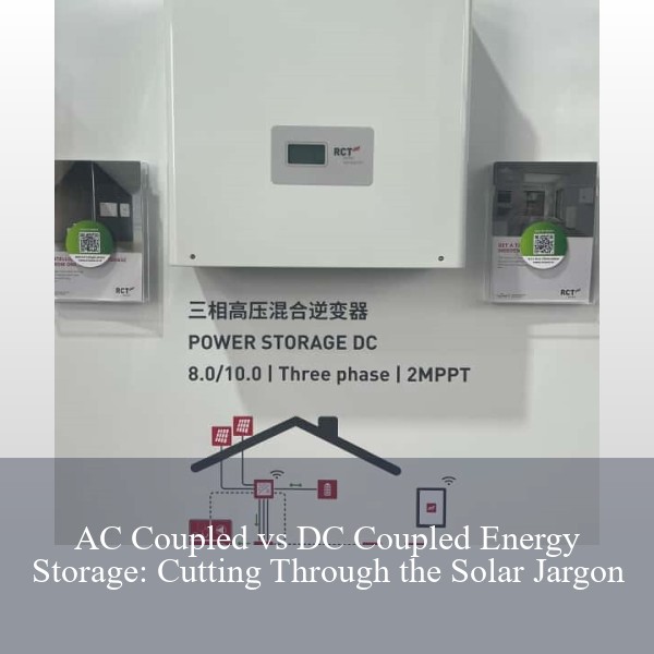 AC Coupled vs DC Coupled Energy Storage: Cutting Through the Solar Jargon