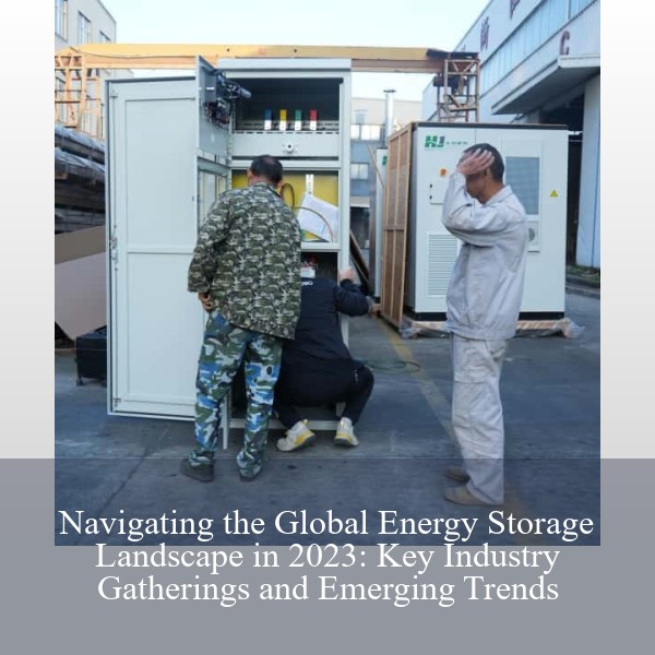 Navigating the Global Energy Storage Landscape in 2023: Key Industry Gatherings and Emerging Trends