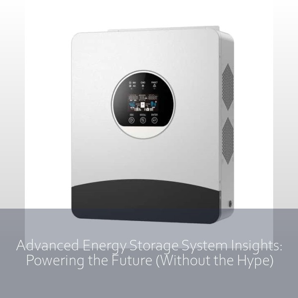 Advanced Energy Storage System Insights: Powering the Future (Without the Hype)