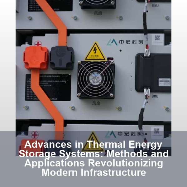 Advances in Thermal Energy Storage Systems: Methods and Applications Revolutionizing Modern Infrastructure