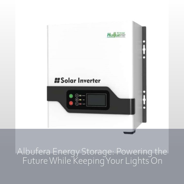 Albufera Energy Storage: Powering the Future While Keeping Your Lights On