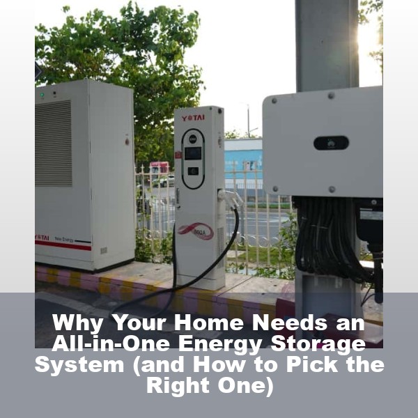 Why Your Home Needs an All-in-One Energy Storage System (and How to Pick the Right One)