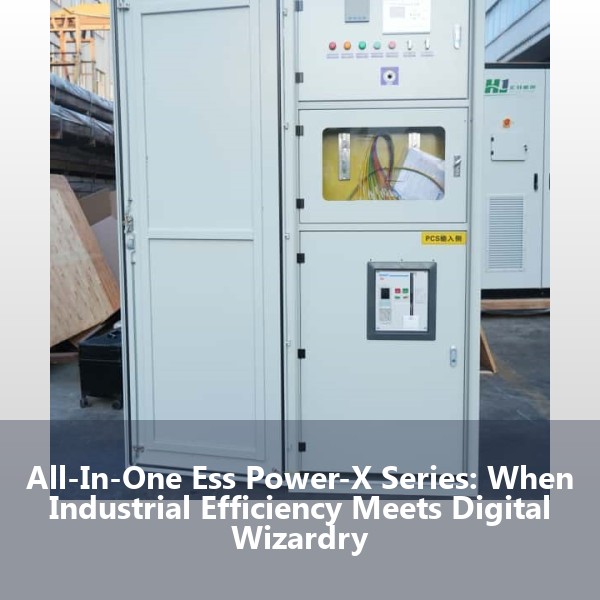 All-In-One Ess Power-X Series: When Industrial Efficiency Meets Digital Wizardry