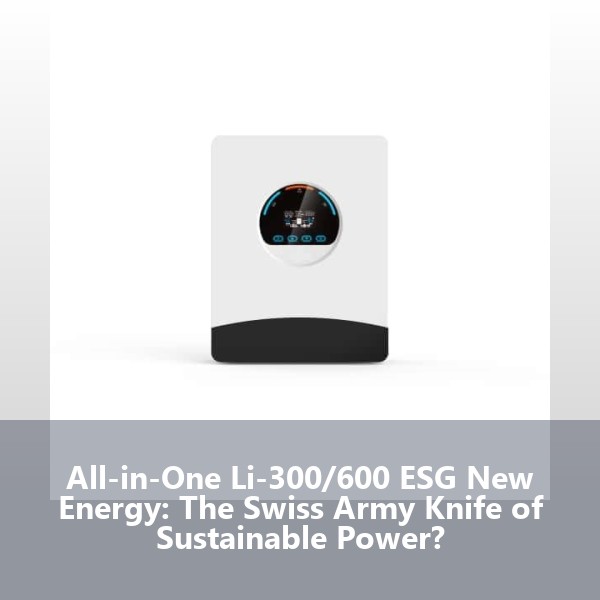All-in-One Li-300/600 ESG New Energy: The Swiss Army Knife of Sustainable Power?