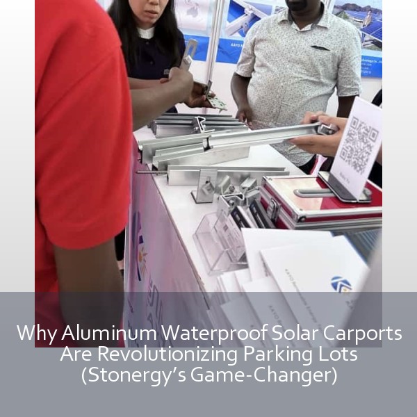 Why Aluminum Waterproof Solar Carports Are Revolutionizing Parking Lots (Stonergy’s Game-Changer)