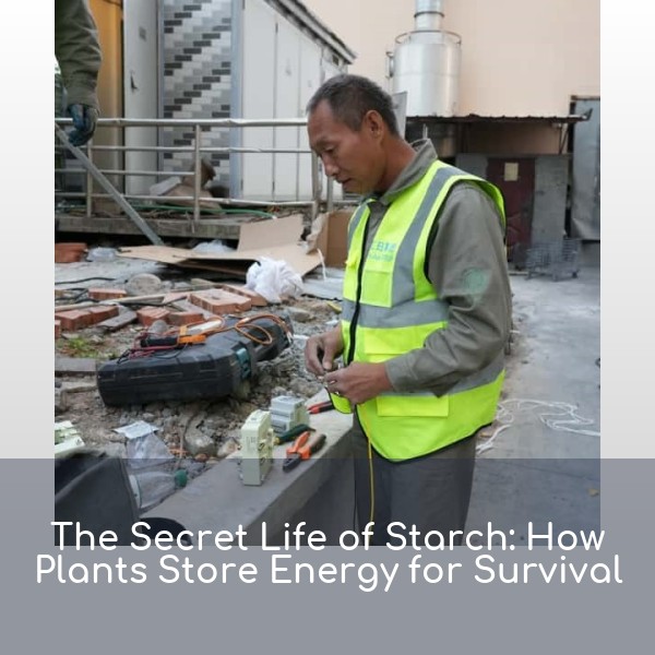 The Secret Life of Starch: How Plants Store Energy for Survival