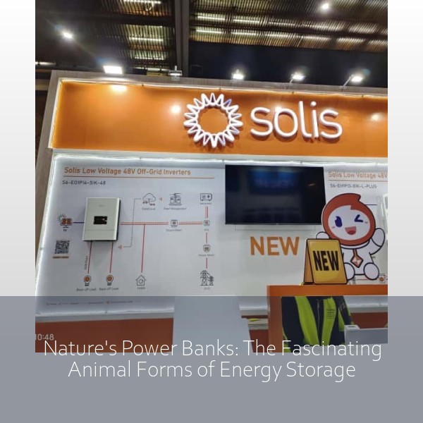 Nature's Power Banks: The Fascinating Animal Forms of Energy Storage