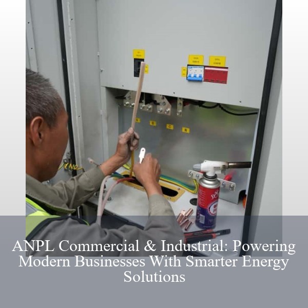 ANPL Commercial & Industrial: Powering Modern Businesses With Smarter Energy Solutions
